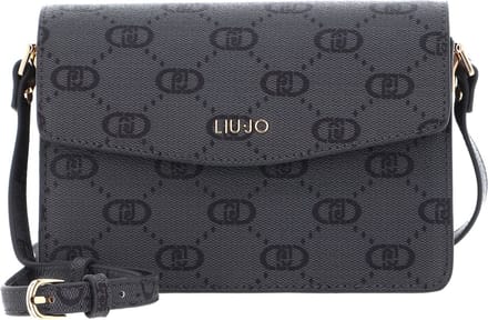 LIU JO Schoudertas Caliwen Crossbody Nero Lichtgrijs