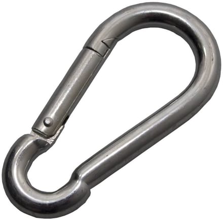 BTP - Karabijnhaak - 10 stuks - Haken - 10x100 mm
