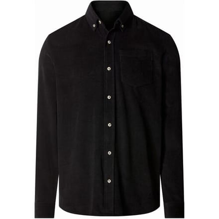 ESMARA MEN Heren corduroy overhemd (Zwart, M)