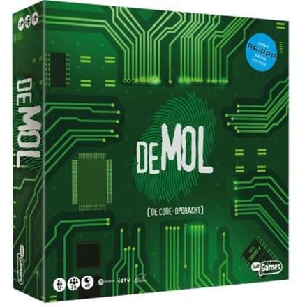 Just Games Wie is de Mol? - De Code opdracht bordspel
