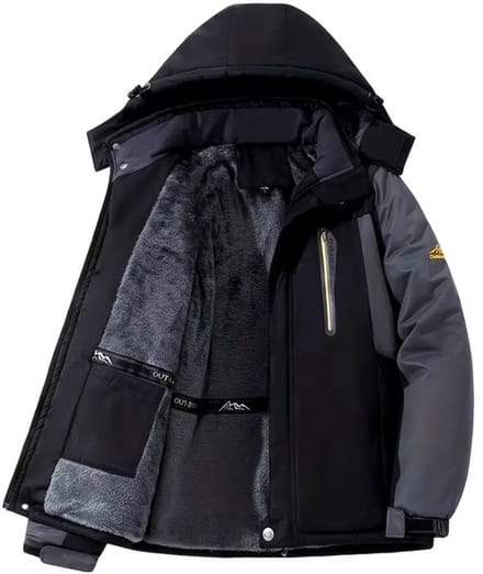 Winterjas Heren - Parka - Winter - Jas - Volwassen - Stijlvol - Legergroen - L