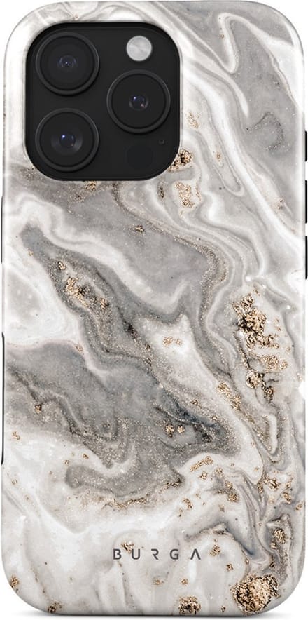 Burga Tough Case geschikt voor Apple iPhone 16 Pro - Snowstorm