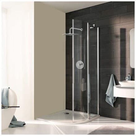 Koralle myDay quadrant shower enclosure VPFS 90 right, radius 55 cm VB22709020AA1