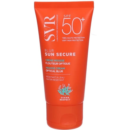 SVR Sun Secure Blur SPF50+ - 50 ml gezichtszonnebrandcrème en primer