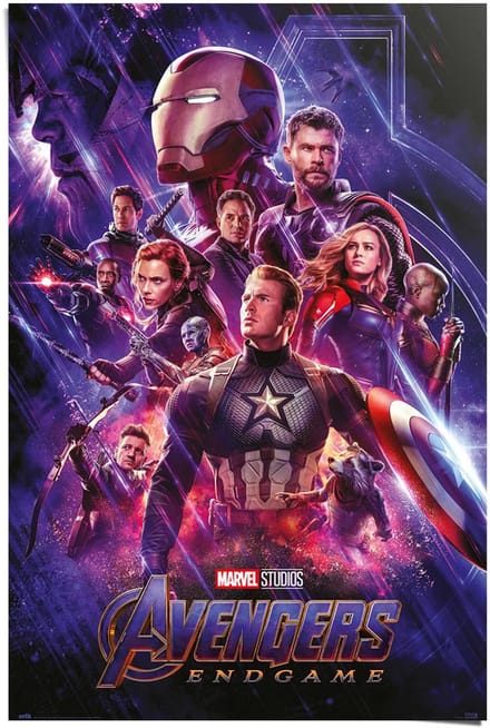 Poster Marvel Avengers - endgame one sheet - 91,5 x 61 - Papier - REINDERS