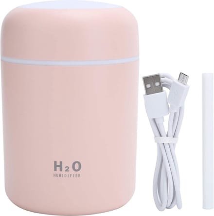 Home & Marker - Aroma Diffuser - Luchtbevochtiger - Aromatherapie - Aromadiffusers - Geurverspreider - Roze - FRESHMIST