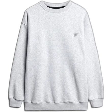 Superdry - Blank Oversized sweatshirt met ronde hals - Heren - Truien
