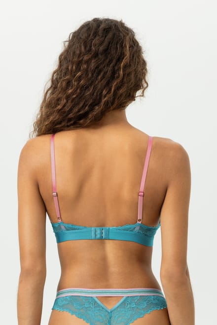 Mey Poetry Style Triangel BH Teal Dream Blauw XL