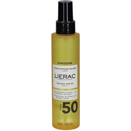Lierac Sunissime Zijdezachte Zonneolie SPF50 150 ml