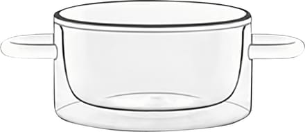 Luigi Bormioli Thermic Glass Kommetje 27 cl / 270 ml | Set van 2 Stuks | Dubbelwandige Glazen voor Koffie en Thee | Borosilicaatglas