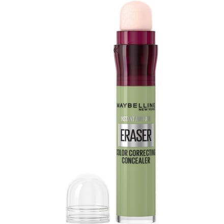Maybelline Instant Eraser Concealer - Onfeilbare kleurcorrectie - Houdt tot wel 12 uur - Green - 26 ml