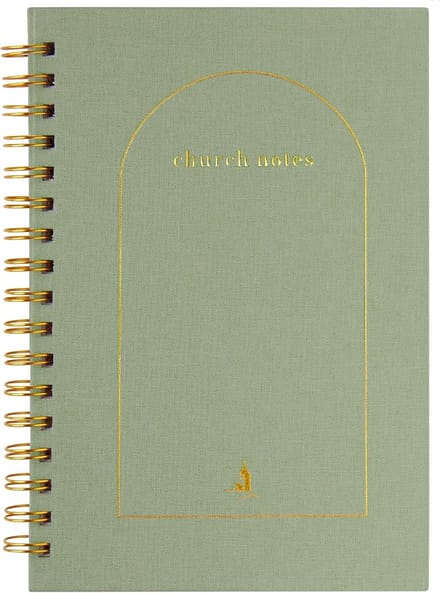 Linnen Hardcover Bijbelstudie Journal voor Preeknotities en Gebed
