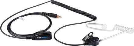 DerComms® Security surveillance oortje voor de Motorola CLP446e en CLPe portofoon