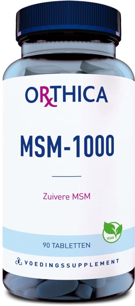 Orthica MSM-1000 - Voedingssupplement - 90 tabletten