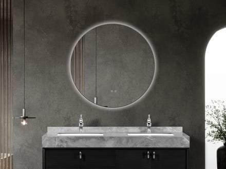 Mawialux LED Badkamerspiegel - Linde - 90cm - grijs