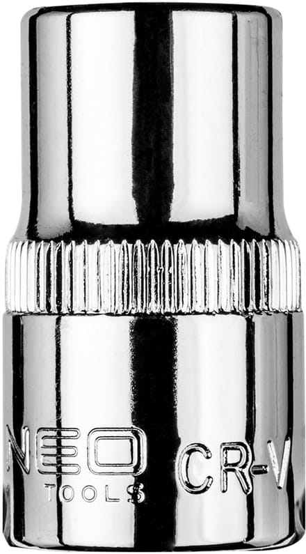 NEO 08-413 - Zeskantige Dopsleutel - 1/2 inch - 13 mm - Chroom Vanadium