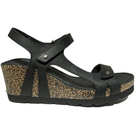 Panama Jack Sandaal Varel B1 Napa Grass Black Zwart