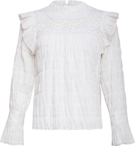 Smashed Lemon - Jeanne Top - white - 22083-000-L