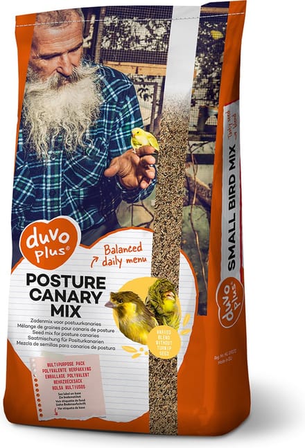Duvoplus - Binnenvogelvoer - Vogel - Postuurkanarie Mix 20kg - 1st