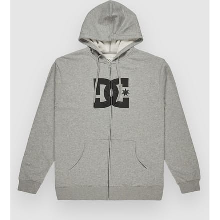 DC Star Zip Hoodie grijs