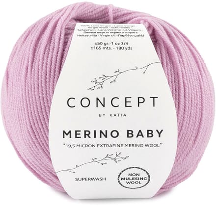 Katia Concept Merino Baby - 69 oudroze - Wol Garen