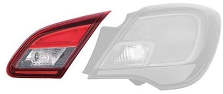 VanWezel 3804934 - Verre intérieur feu arrière droit pour Opel Corsa e de 10/2014 à 2019