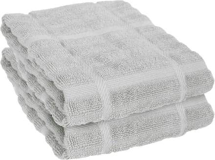 All-Clad Textiel keukendoek, Solid-2 Pack, Titanium, 2 Count