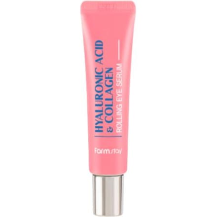 FarmStay Collagen Rolling Eye Serum 25ml / 0.85 fl.oz. (10 Options) #Hyaluronic 25ml * 2pcs