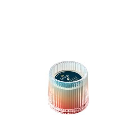SPAAS Pop Geurloze Kaars Brandduur ± 27 u Tropisch Rood -