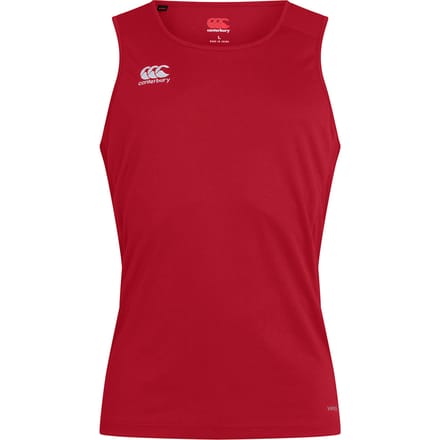 Canterbury Heren Club Dry Tank Top (Rood)