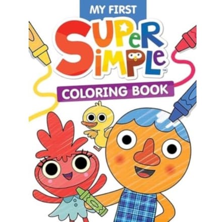 Super Simple My First Coloring Book - Super Simple Kids Coloring Books - Dover Publications