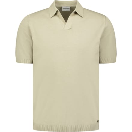 No Excess Pullover Short Sleeve V-polo Taupe Größe: XXL | Pullover Outlet | Herren | Schwarz