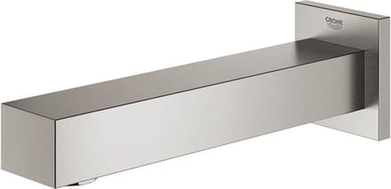 Grohe Eurocube baduitloop 1/2x17cm supersteel
