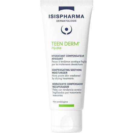 Isispharma Teen Derm Hydra Hydraterende Verzachtende Compensatiecrème 40 ml