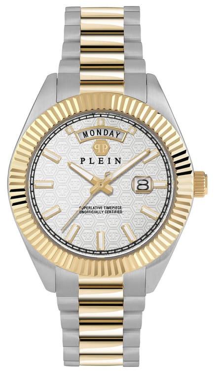 Philipp Plein Date Superlative Gent PWPNA0324 Horloge - Staal - Multi - Ø 42 mm