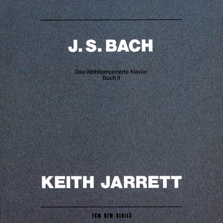 Keith Jarrett - J.S. Bach: Das Wohltemperierte Klavier, Buch II (2 CD)