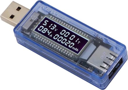 OTRONICÂ® USB stroom tester Keweisi KWS-V20