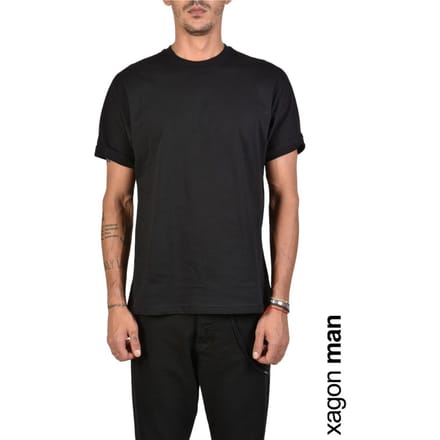 Xagon Man T-Shirt Mannen zwart