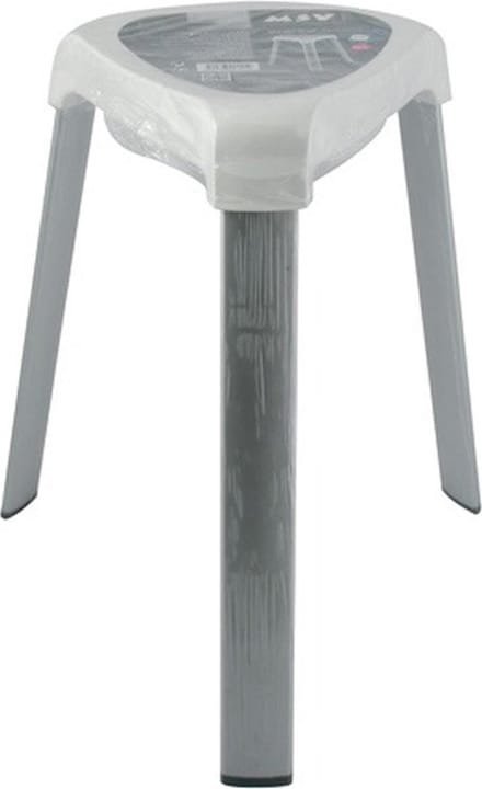 Spirella Douchestoel Ergonomisch – Badkamerstoel Wit – Douchekruk van Polypropyleen – 24 x 29 x 45 cm