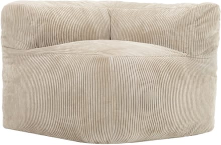 icon - Zen Modulaire Hoekelement - Bank - Ribfluweel - Beige