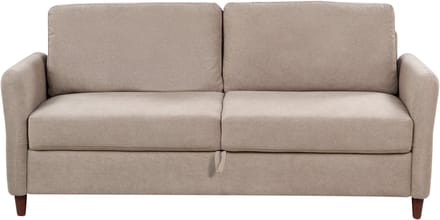 MARE - Driezitsbank met opbergruimte - Taupe - Corduroy