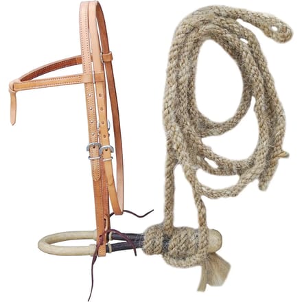 Bosal en manenbielset Lakota
