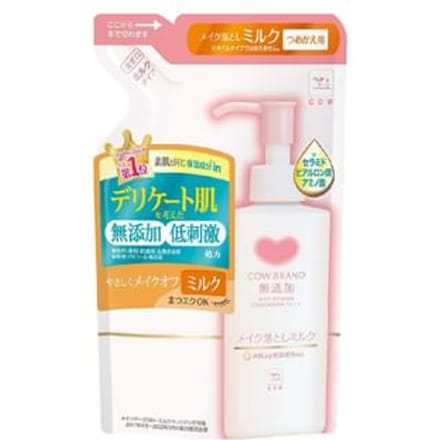 Cow Brand Soap - Additive Free Cleansing Milk 130ml Refill