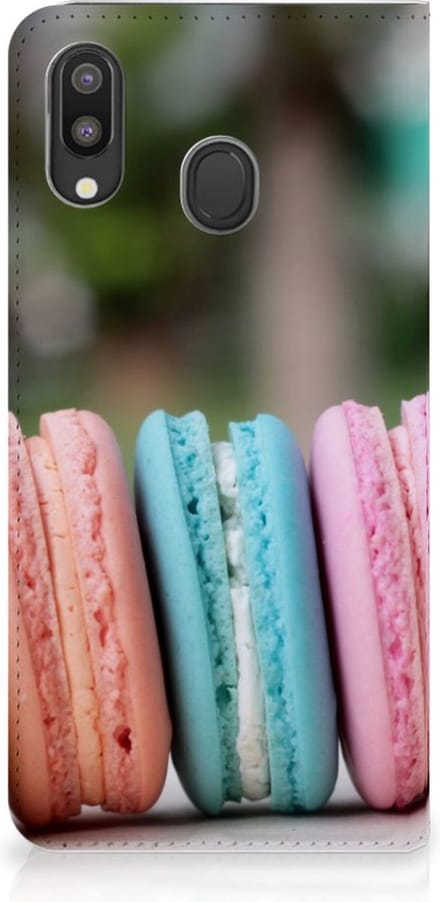 Samsung Galaxy M20 Flip Style Cover Macarons