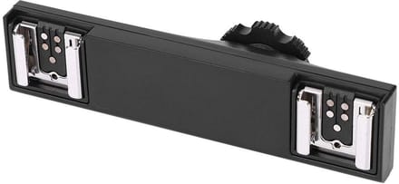 Dailygoods- Flitsschoensplitter Ultralicht - I-TTL-ondersteuning - Duurzaam - ABS/PC-constructie - Verhoogde Stabiliteit - Maximaal 3 kg Belastbaar - Flitsschoenadapter