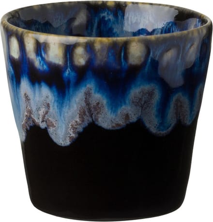 Costa Nova - servies - lungo kop - Grespresso zwart - 6 stuks - H 7,5