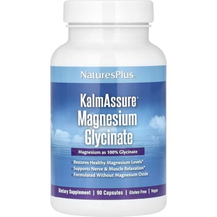 Kalmassure, Magnesium Glycinaat, 90 Capsules (70 mg per capsule)