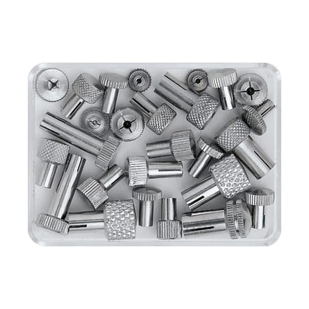 Assortiment wekkerknoppen