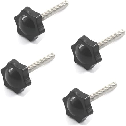 SPHProducts - M12x40mm Draad Ster Hand Knop - Duim Schroef
