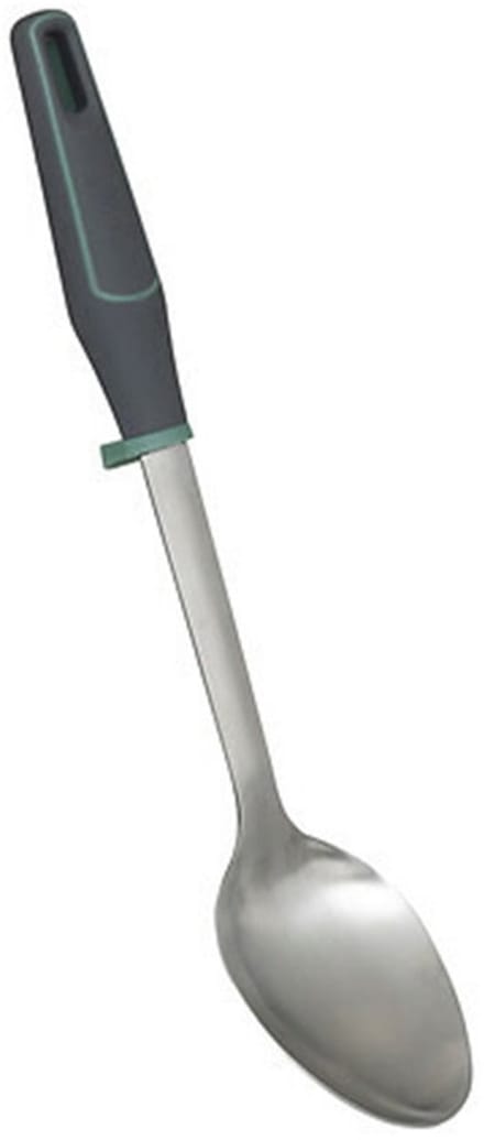 5Five Voedsel opscheplepel - zilver - RVS - 34 cm - Keukengerei/soeplepel - Robuust/duurzaam